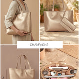Baby Diaper Vegan Leather Tote Bag