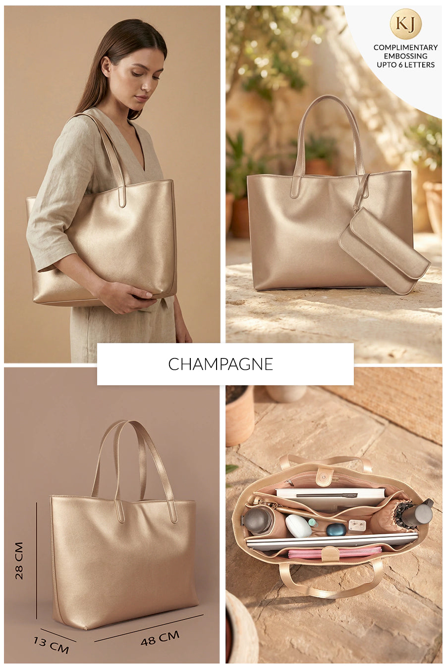 Baby Diaper Vegan Leather Tote Bag