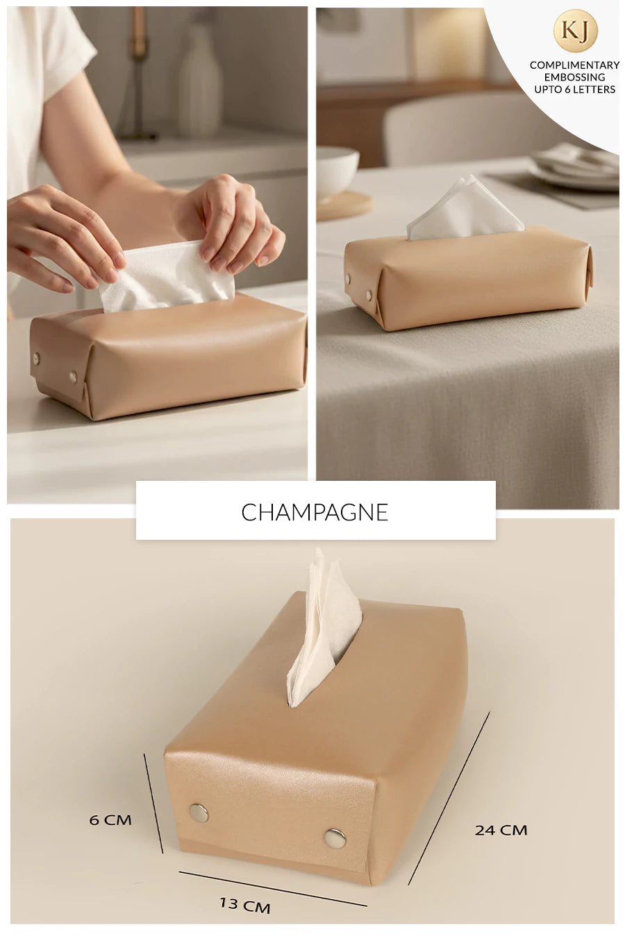 Turch Napkin Case Vegan Leather 🏆 #1 Bestseller | Loved by 1000+ Customers THE HOUSE OF GANGES