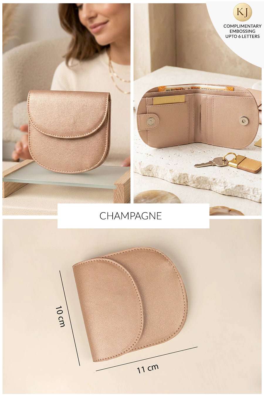 Wallet Organiser Vegan Leather