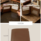 Leonardo Vegan Leather Men Bifold Wallet 🏆 #1 Bestseller | Loved by 1000+ Customers THE HOUSE OF GANGES