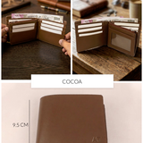 Leonardo Vegan Leather Men Bifold Wallet 🏆 #1 Bestseller | Loved by 1000+ Customers