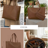 Baby Diaper Vegan Leather Tote Bag
