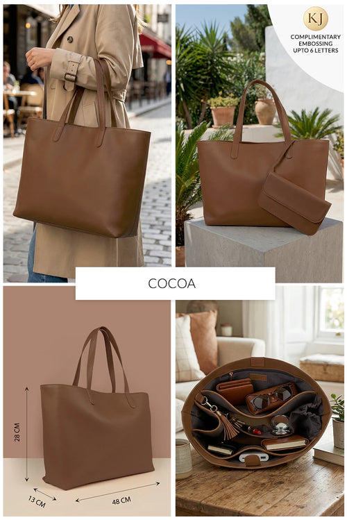 Baby Diaper Vegan Leather Tote Bag