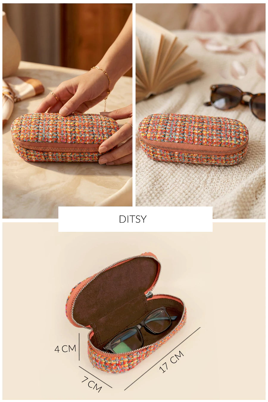 Eyewear Handloom Case THE HOUSE OF GANGES