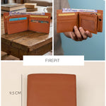 Leonardo Vegan Leather Men Bifold Wallet 🏆 #1 Bestseller | Loved by 1000+ Customers THE HOUSE OF GANGES