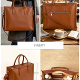 Charlotte Vegan Leather  Box Tote Bag