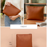 Slindon Medium Vegan Leather Toiletry Pouch