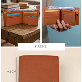 Leonardo Vegan Leather Men Bifold Wallet 🏆 #1 Bestseller | Loved by 1000+ Customers