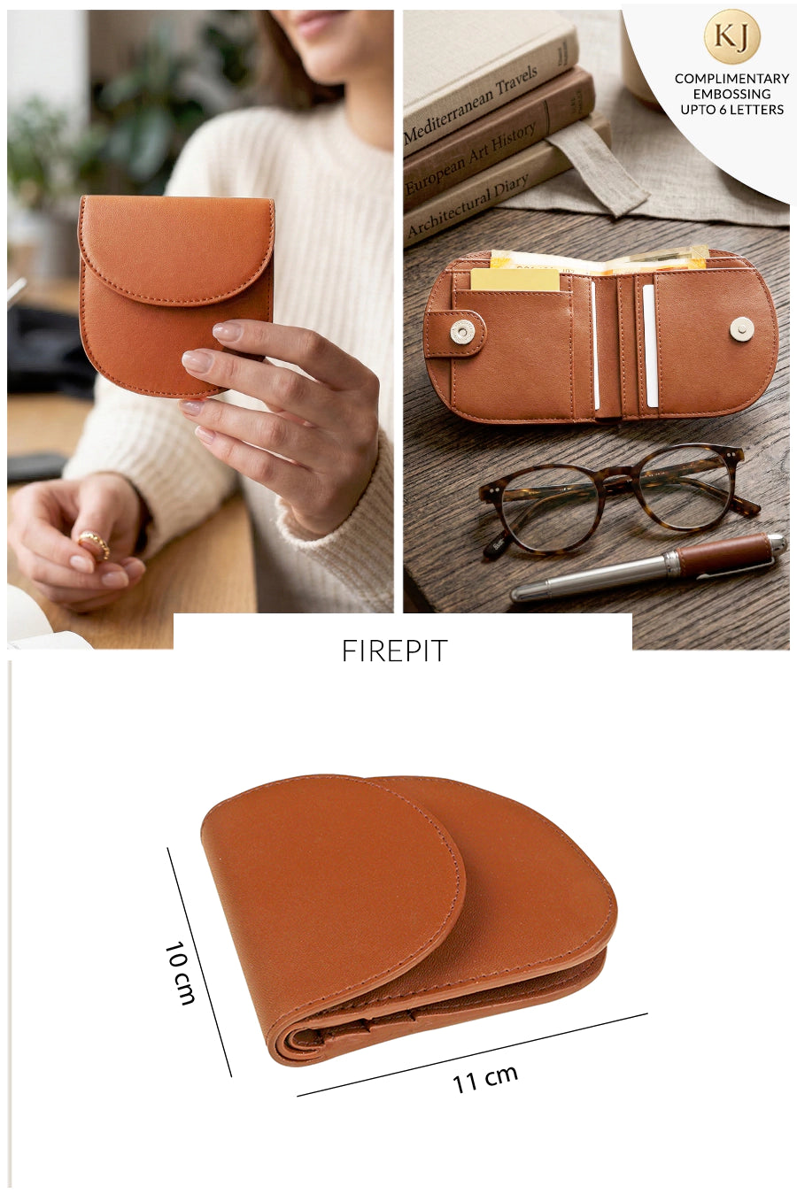 Wallet Organiser Vegan Leather