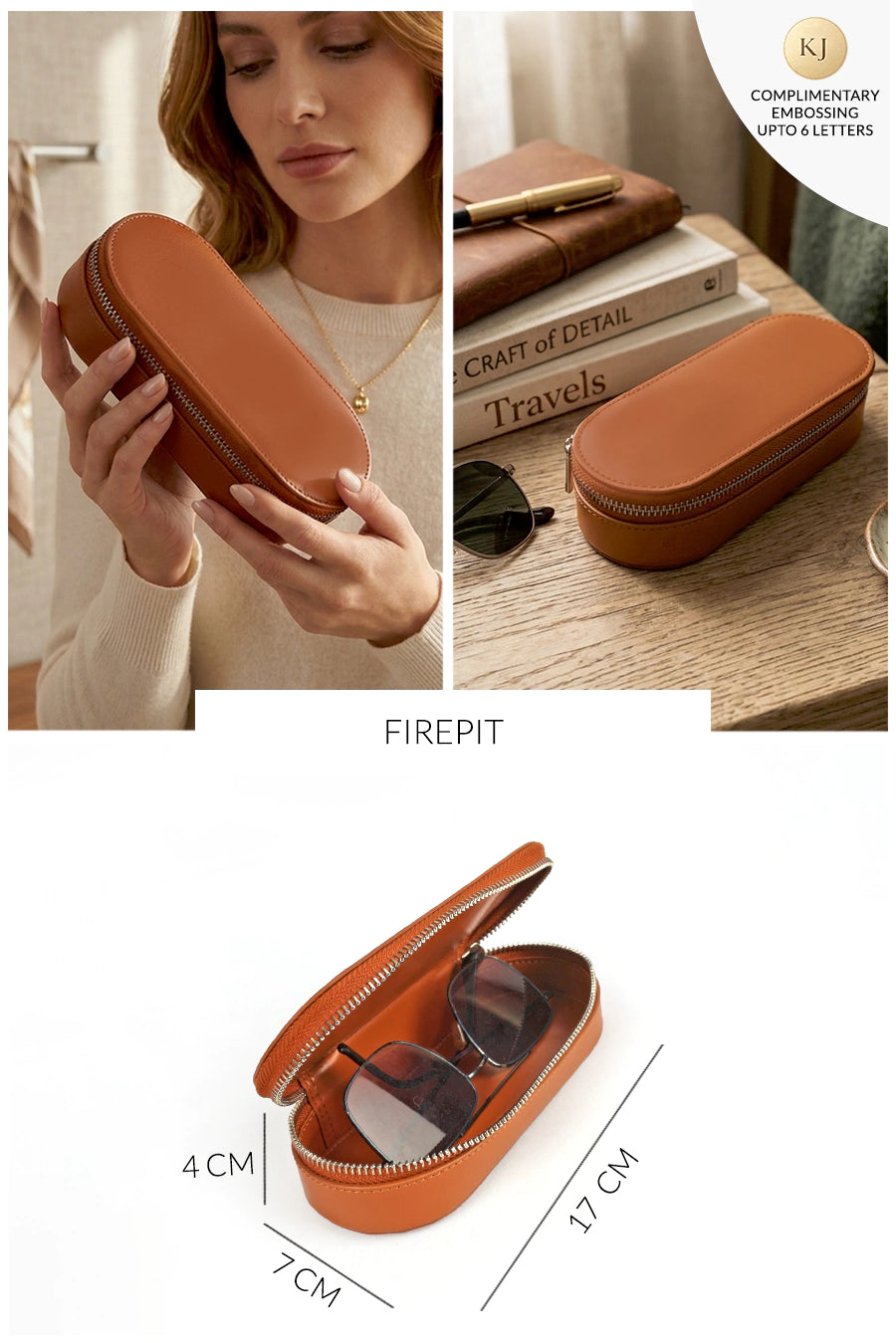 Eyewear Case Vegan Leather