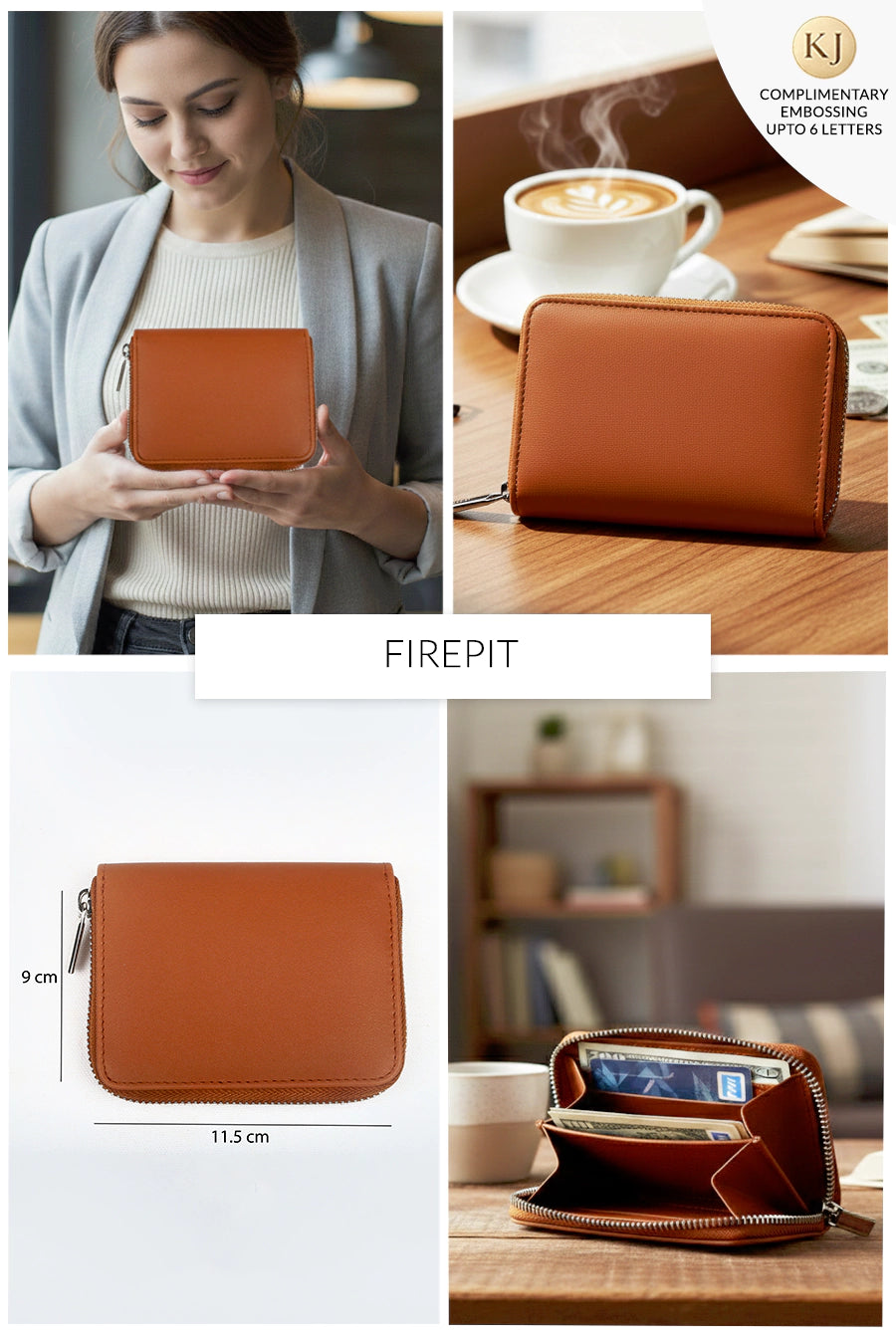 Alexandra Vegan Leather Wallet