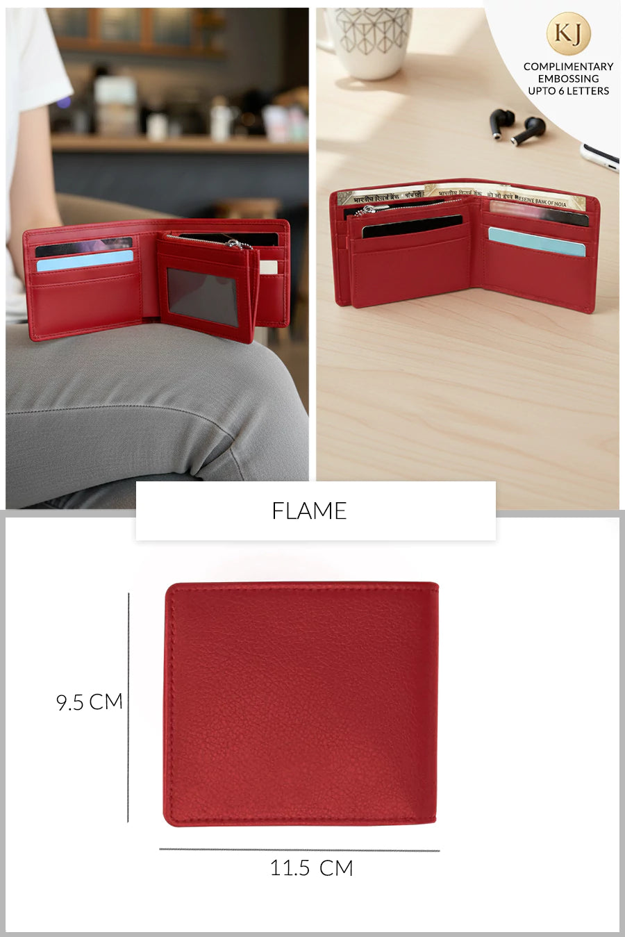 Leonardo Vegan Leather Men Bifold Wallet 🏆 #1 Bestseller | Loved by 1000+ Customers THE HOUSE OF GANGES