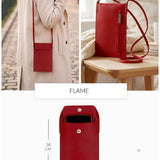 Walky Vegan Leather Mobile Sling Bag