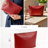 Slindon Medium Vegan Leather Toiletry Pouch