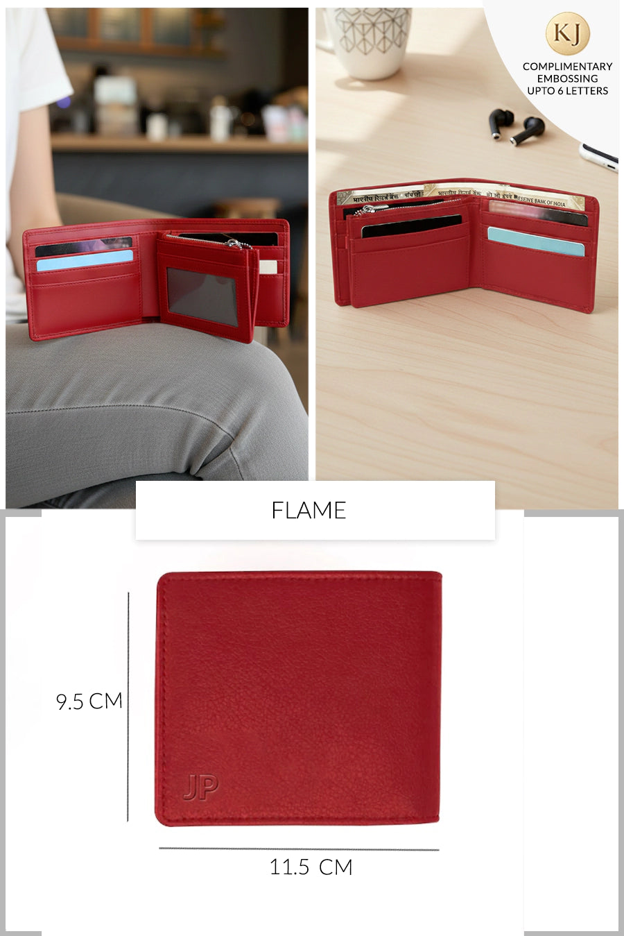 Leonardo Vegan Leather Men Bifold Wallet 🏆 #1 Bestseller | Loved by 1000+ Customers
