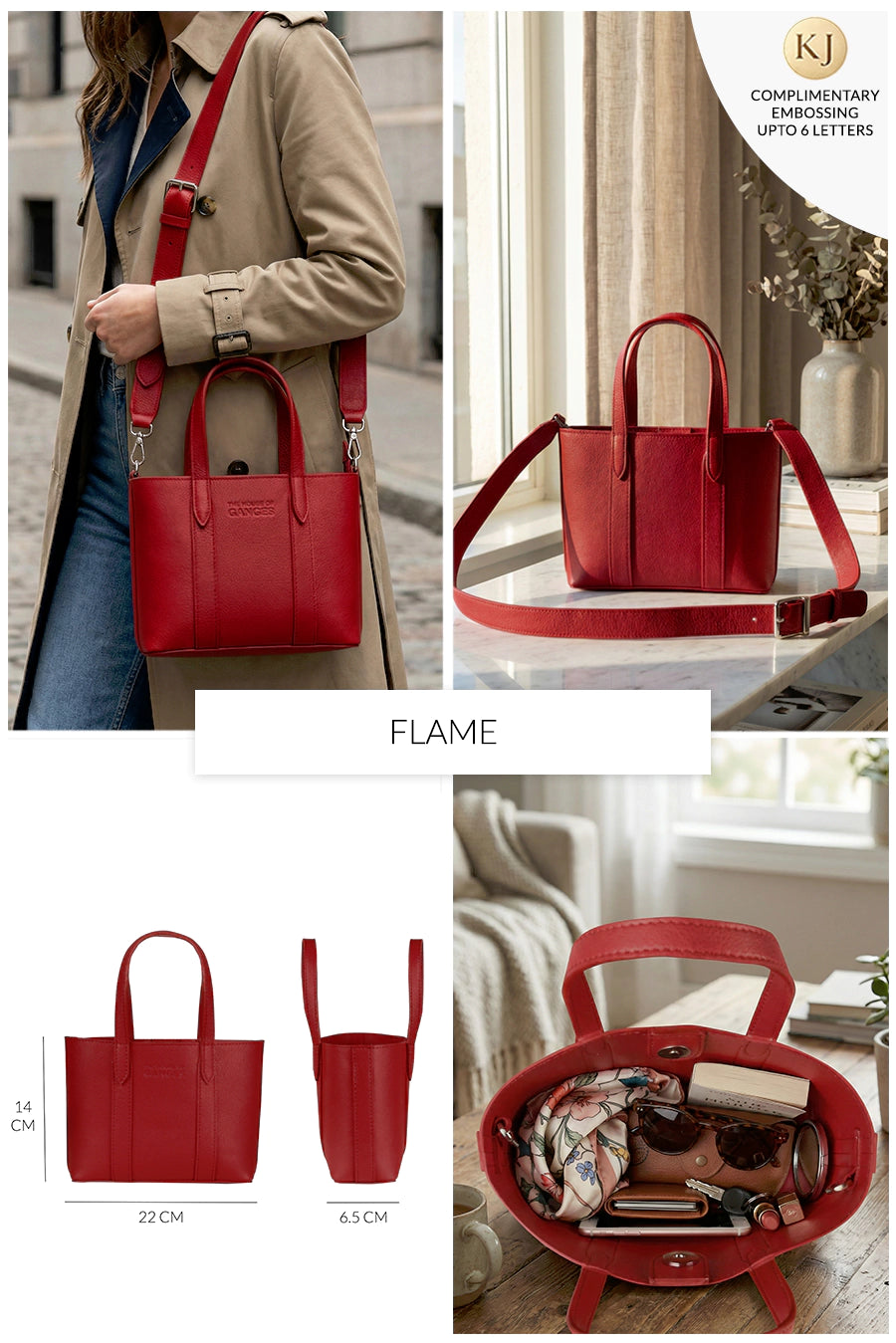 Mini Carryall Vegan Leather Sling Bag