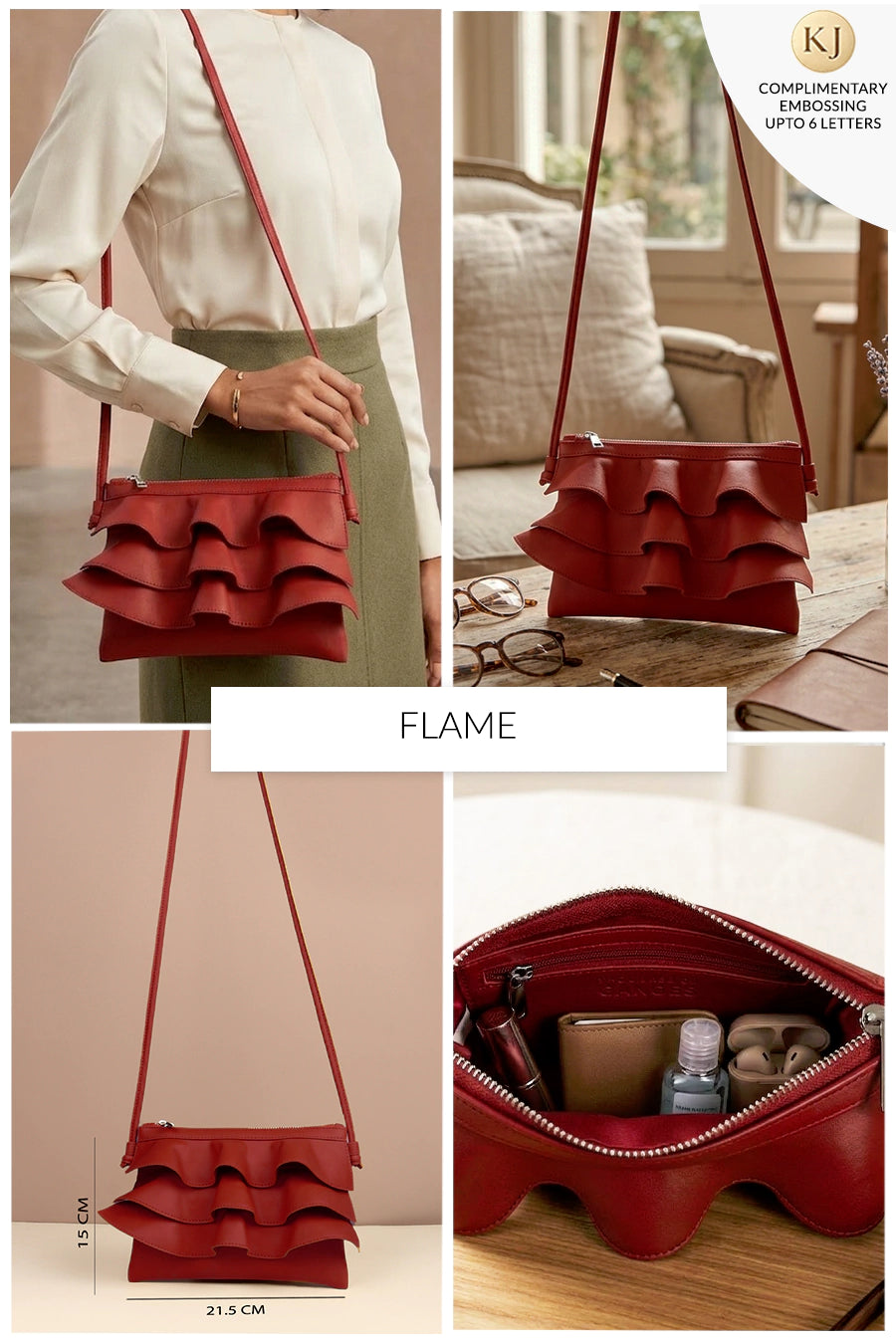 Bruffle Small Vegan Leather Crossbody