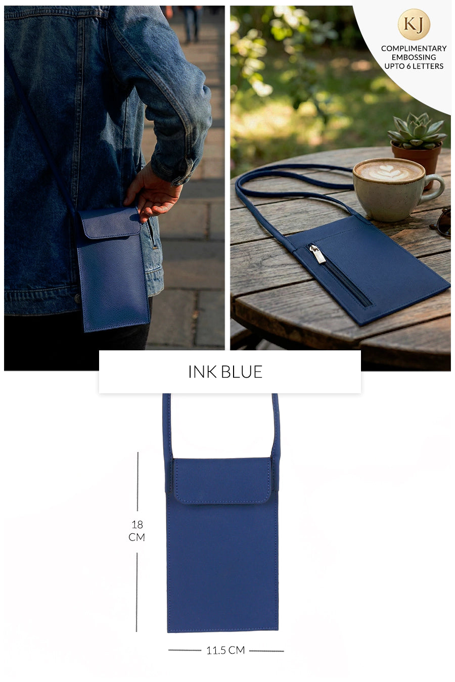 Walky Vegan Leather Mobile Sling Bag