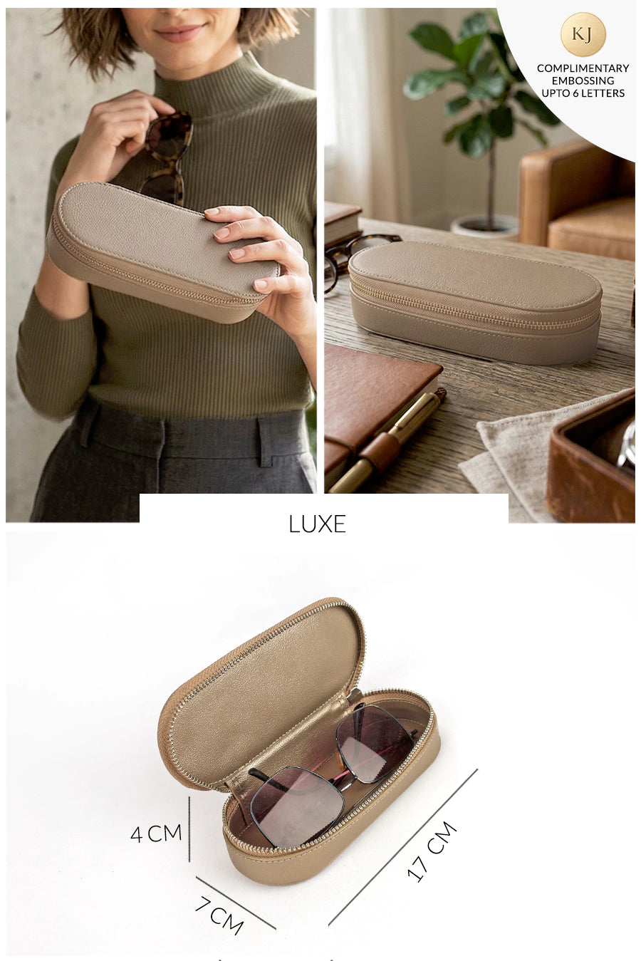 Eyewear Case Vegan Leather