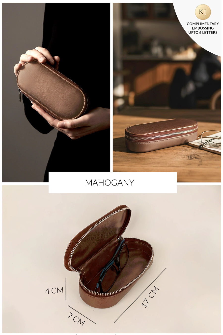 Eyewear Case Vegan Leather