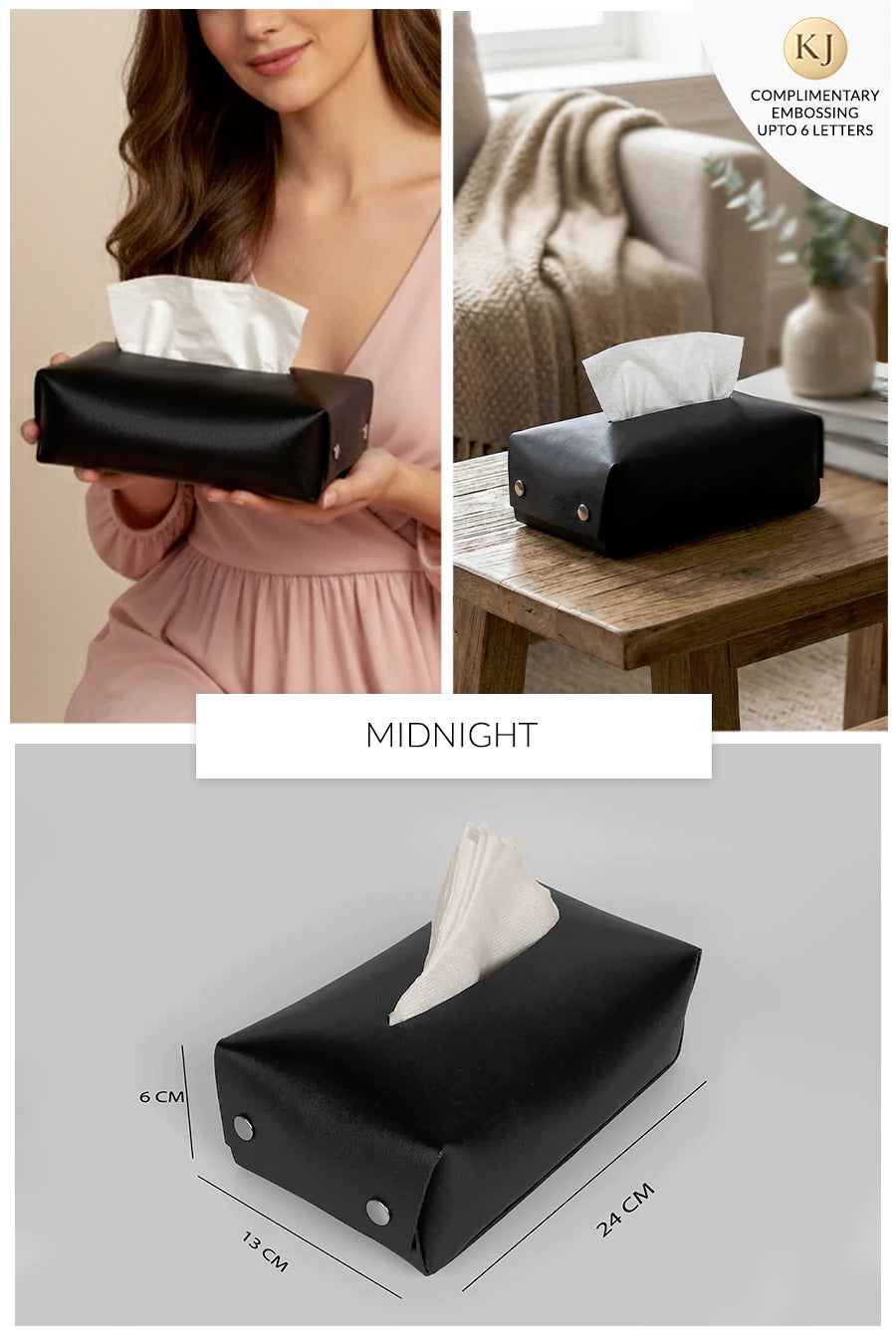 Turch Napkin Case Vegan Leather 🏆 #1 Bestseller | Loved by 1000+ Customers THE HOUSE OF GANGES