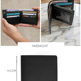 Leonardo Vegan Leather Men Bifold Wallet 🏆 #1 Bestseller | Loved by 1000+ Customers