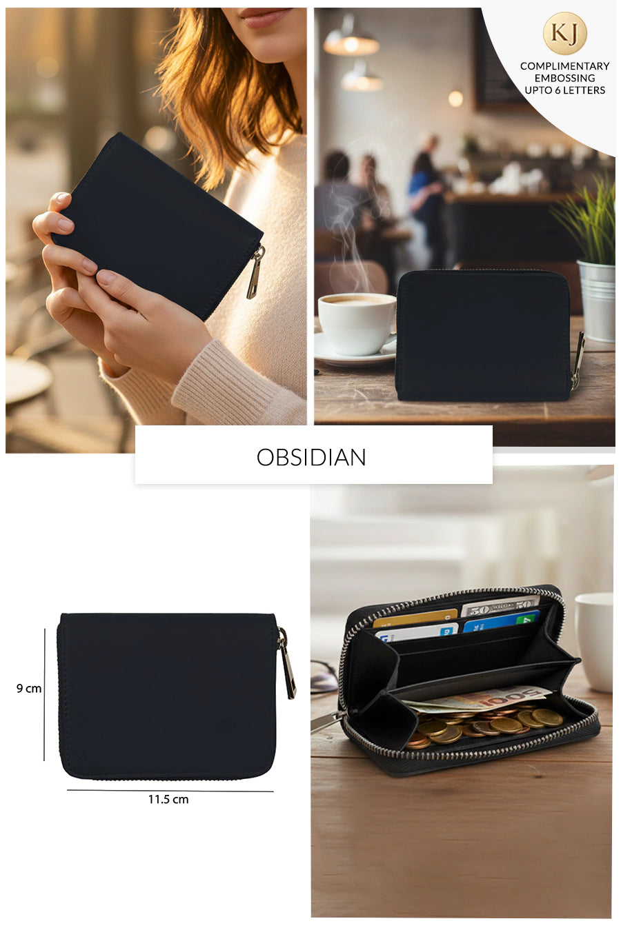 Alexandra Vegan Leather Wallet