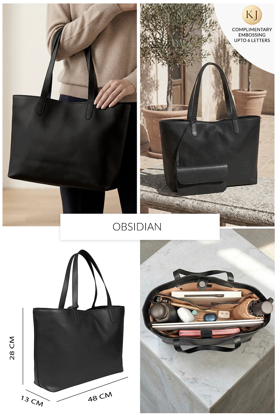 Baby Diaper Vegan Leather Tote Bag