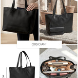 Baby Diaper Vegan Leather Tote Bag