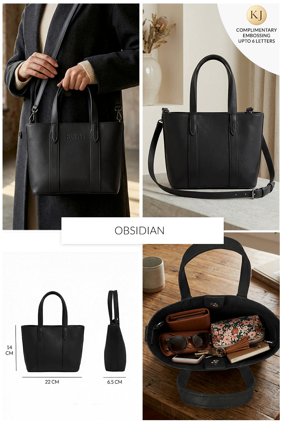 Mini Carryall Vegan Leather Sling Bag