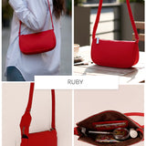 Baby Sling Vegan Leather Shoulder Bag