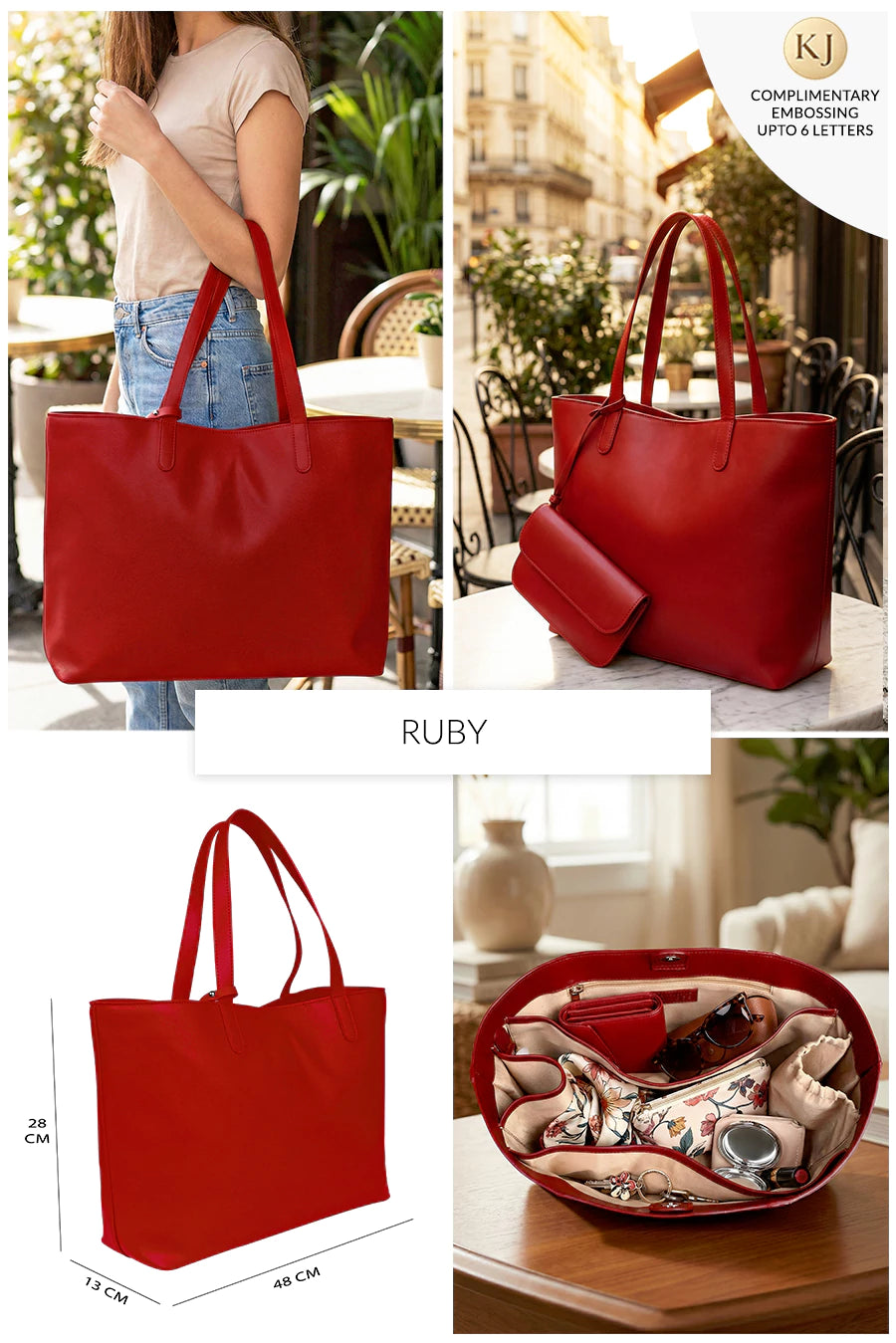 Baby Diaper Vegan Leather Tote Bag