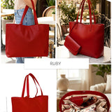 Baby Diaper Vegan Leather Tote Bag