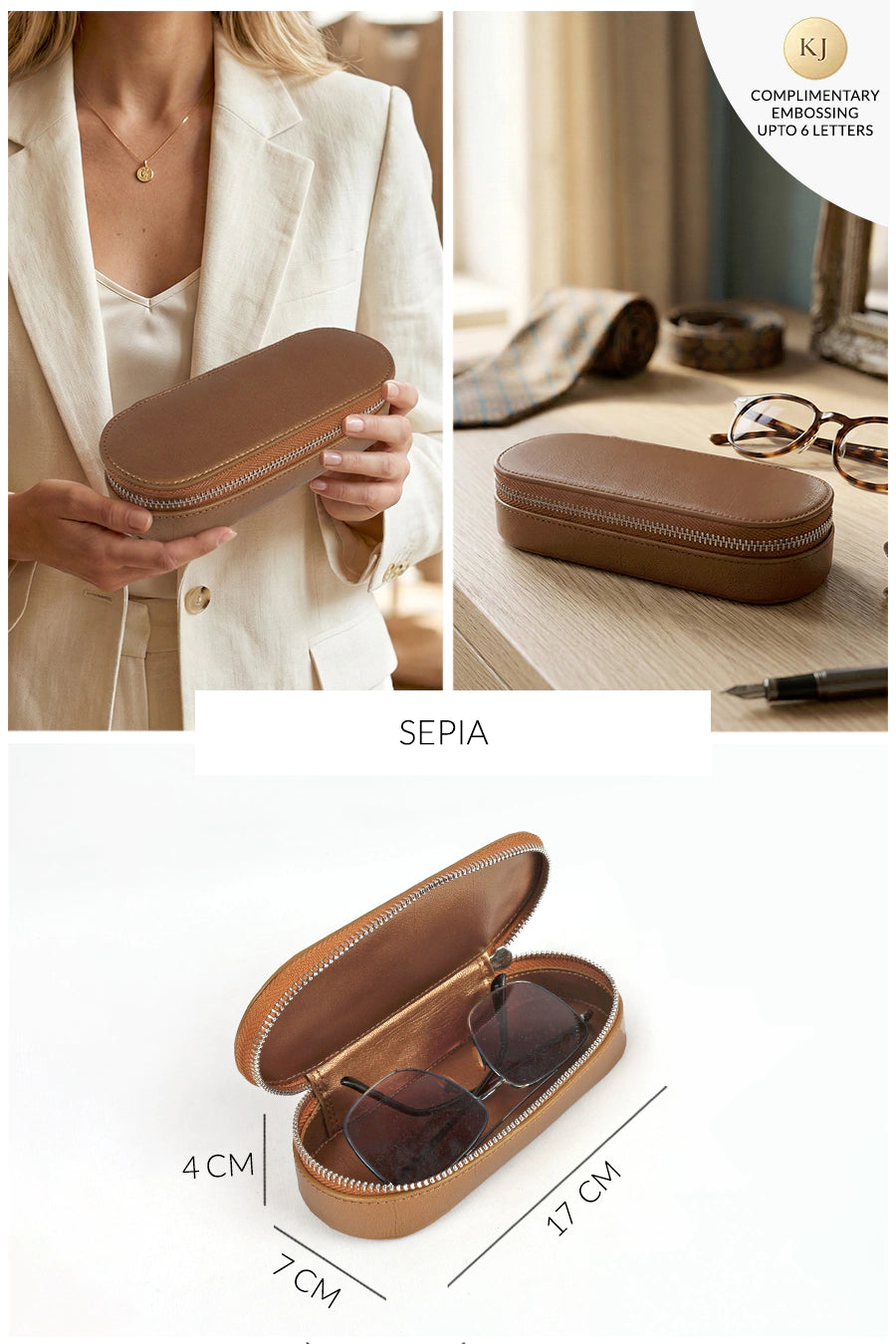 Eyewear Case Vegan Leather