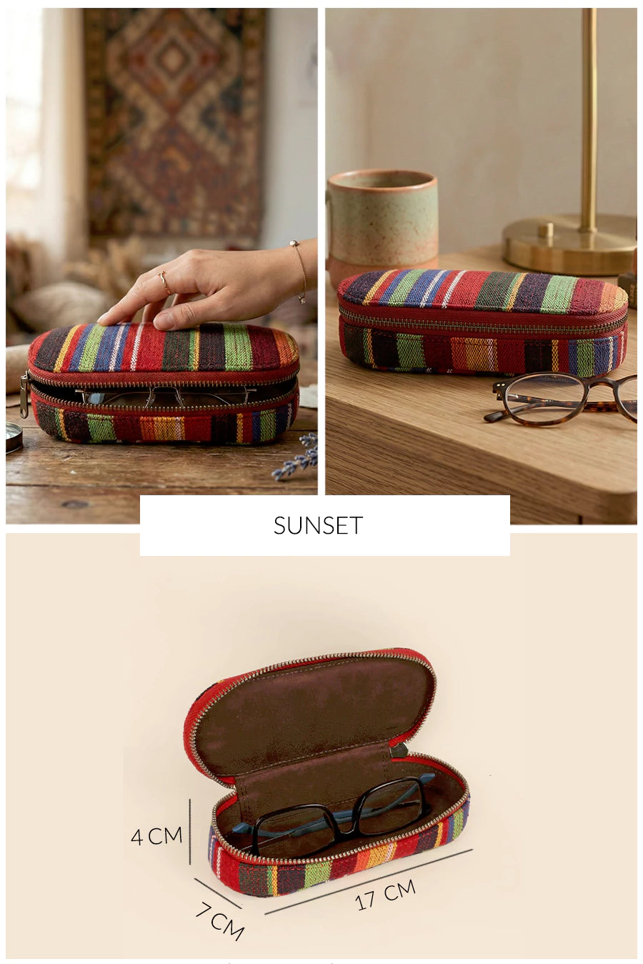 Eyewear Handloom Case THE HOUSE OF GANGES