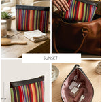 Slindon Small Handloom Toiletry Pouch THE HOUSE OF GANGES