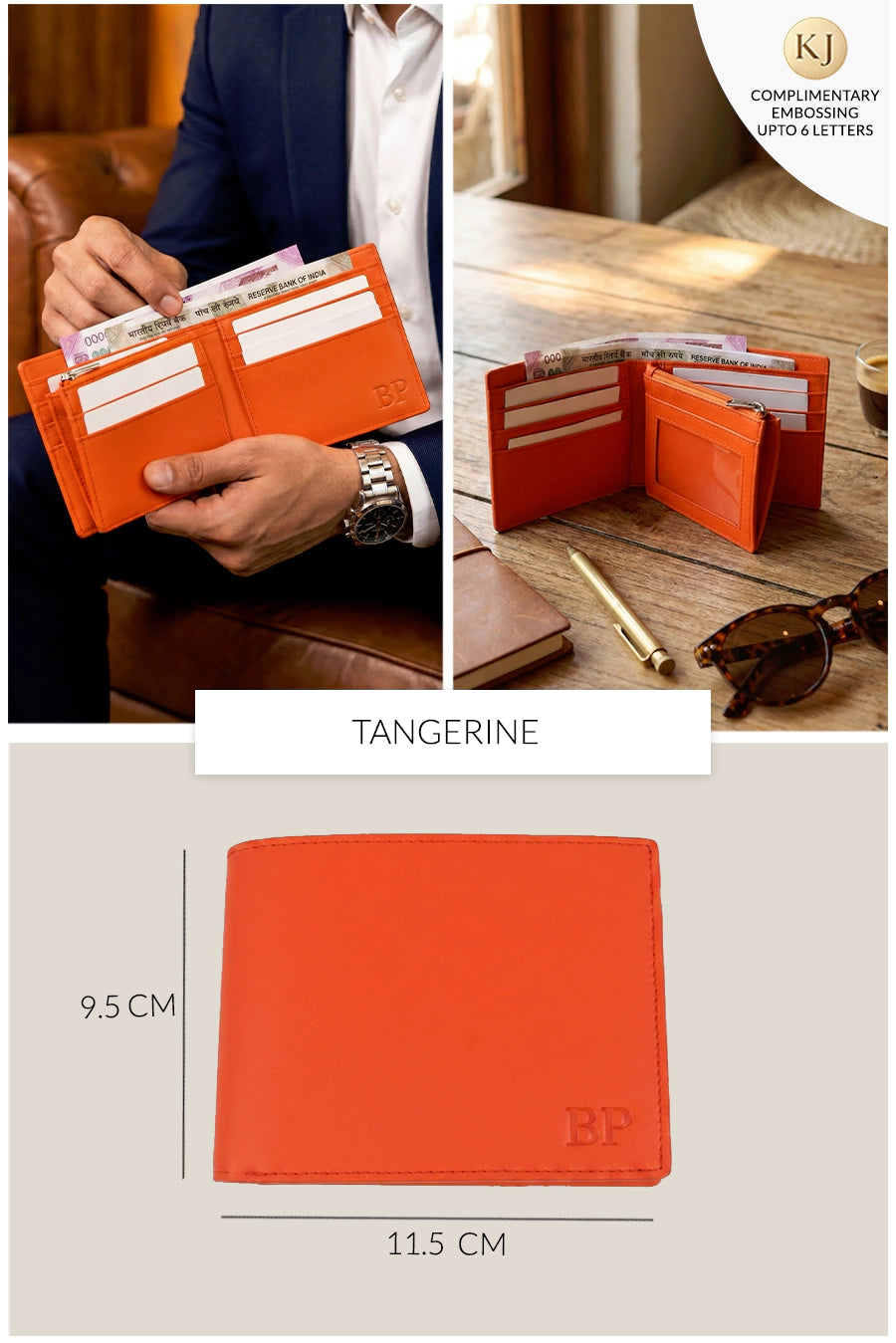 Leonardo Vegan Leather Men Bifold Wallet 🏆 #1 Bestseller | Loved by 1000+ Customers