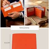 Leonardo Vegan Leather Men Bifold Wallet 🏆 #1 Bestseller | Loved by 1000+ Customers