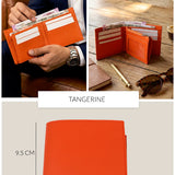 Leonardo Vegan Leather Men Bifold Wallet 🏆 #1 Bestseller | Loved by 1000+ Customers THE HOUSE OF GANGES