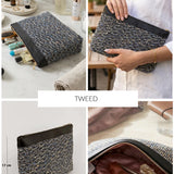 Slindon Small Handloom Toiletry Pouch THE HOUSE OF GANGES