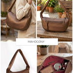 Cushy Vegan Leather Shoulder Bag THE HOUSE OF GANGES