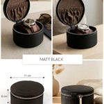 Rogate Large Vegan Leather Watch Case 🏆 #1 Bestseller | Loved by 1000+ Customers THE HOUSE OF GANGES