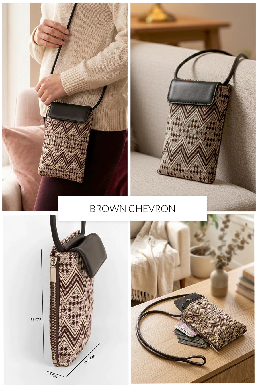 Grace Handloom Mobile Sling 🏆 #1 Bestseller | Loved by 1000+ Customers THE HOUSE OF GANGES