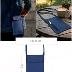 Walky Vegan Leather Mobile Sling Bag THE HOUSE OF GANGES