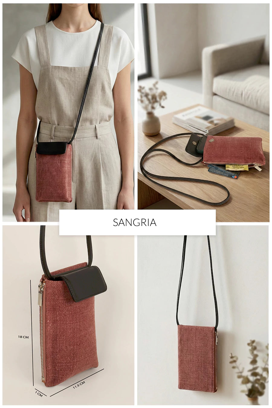 Grace Soft Jute Mobile Sling 🏆 #1 Bestseller | Loved by 1000+ Customers THE HOUSE OF GANGES