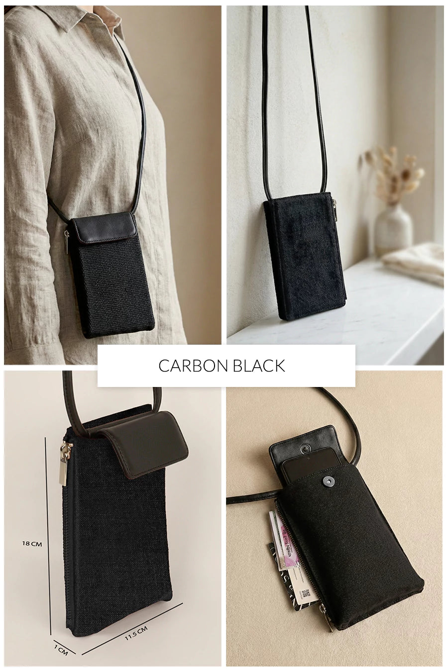 Grace Soft Jute Mobile Sling 🏆 #1 Bestseller | Loved by 1000+ Customers THE HOUSE OF GANGES