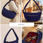 Cushy Vegan Leather Shoulder Bag THE HOUSE OF GANGES