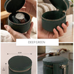 Rogate Small Vegan Leather Watch Case 🏆 #1 Bestseller | Loved by 1000+ Customers THE HOUSE OF GANGES