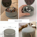 Rogate Large Vegan Leather Watch Case 🏆 #1 Bestseller | Loved by 1000+ Customers THE HOUSE OF GANGES